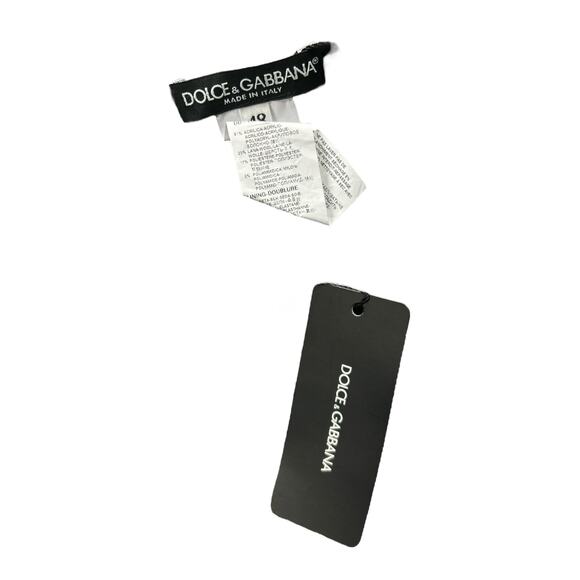 NWT Dolce & Gabbana Skirt Women’s Size L Wool Blend Boucle Shades Of Brown - Picture 4 of 4